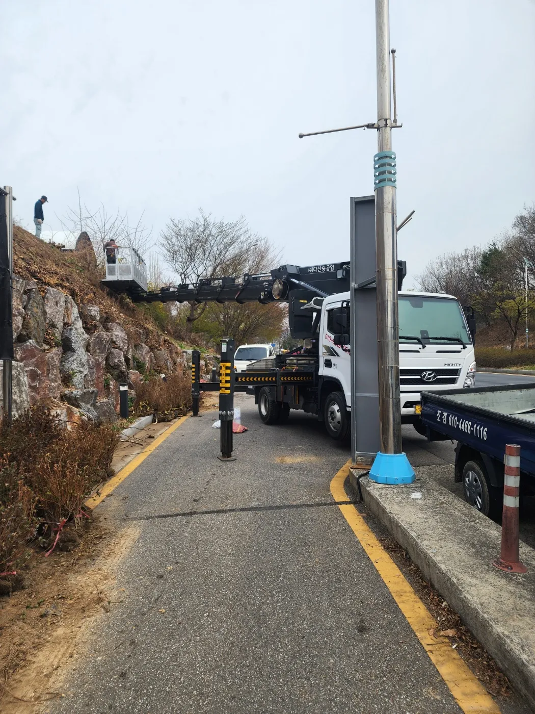 평택 스카이차 현장사진 8